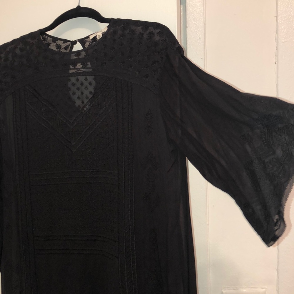 Aritzia / Wilfred Black Boho Dress